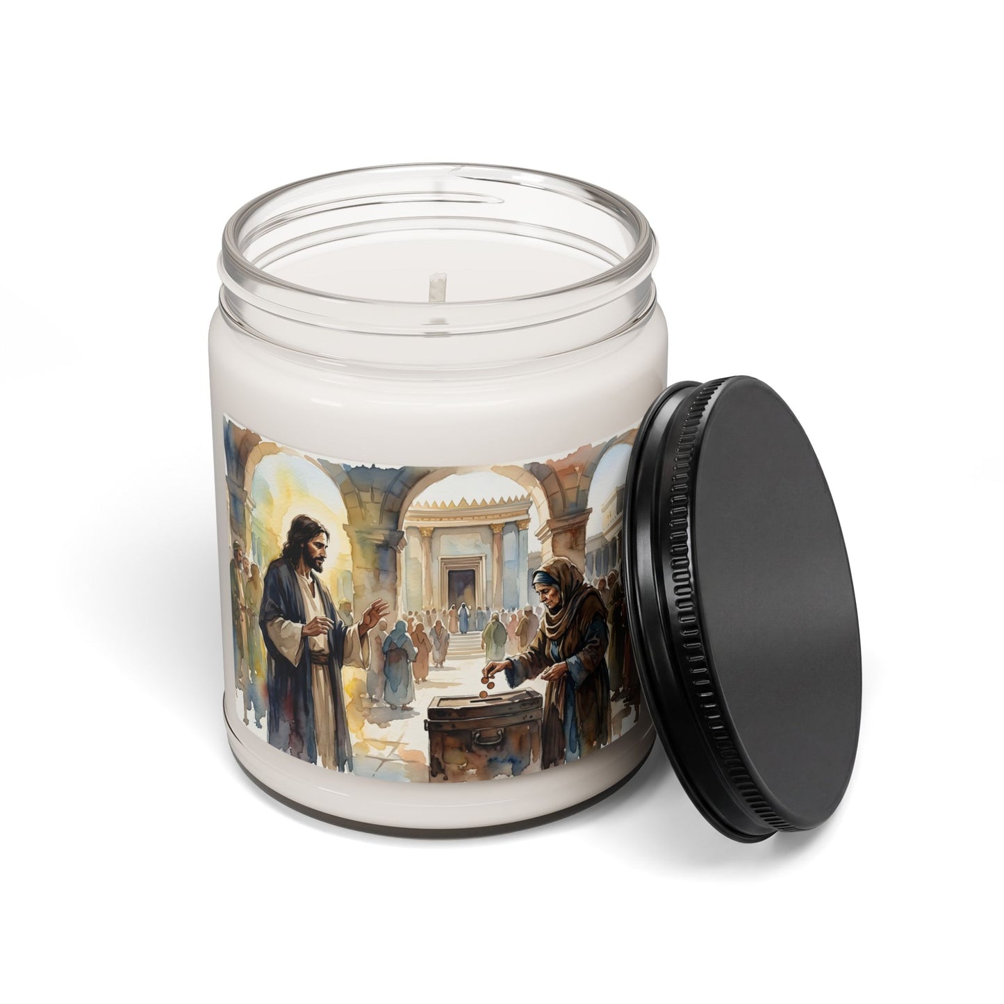 “Her Offering - The Widow's Mite at the Temple” - Scented Candle