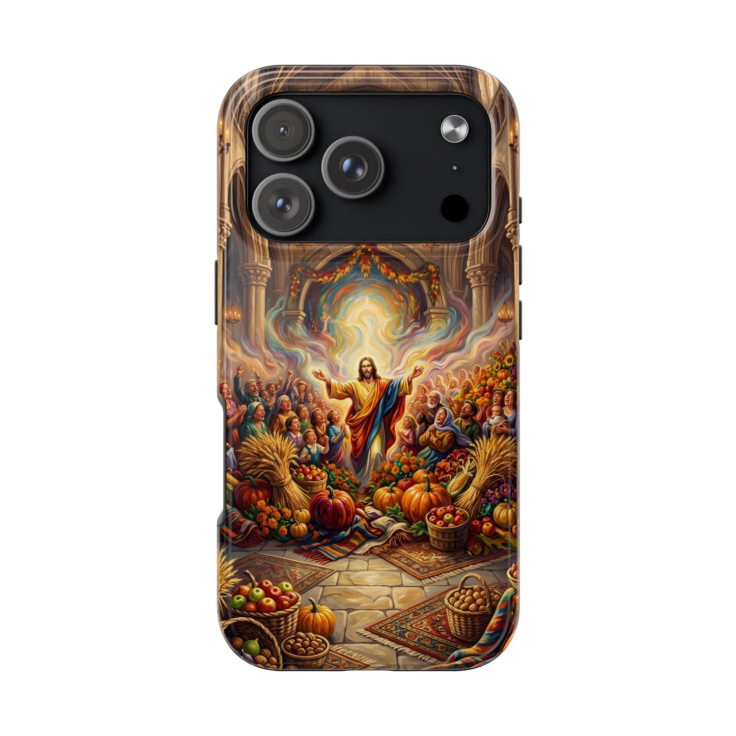 “Bountiful Blessings - A Harvest of Thanksgiving” - Phone Case