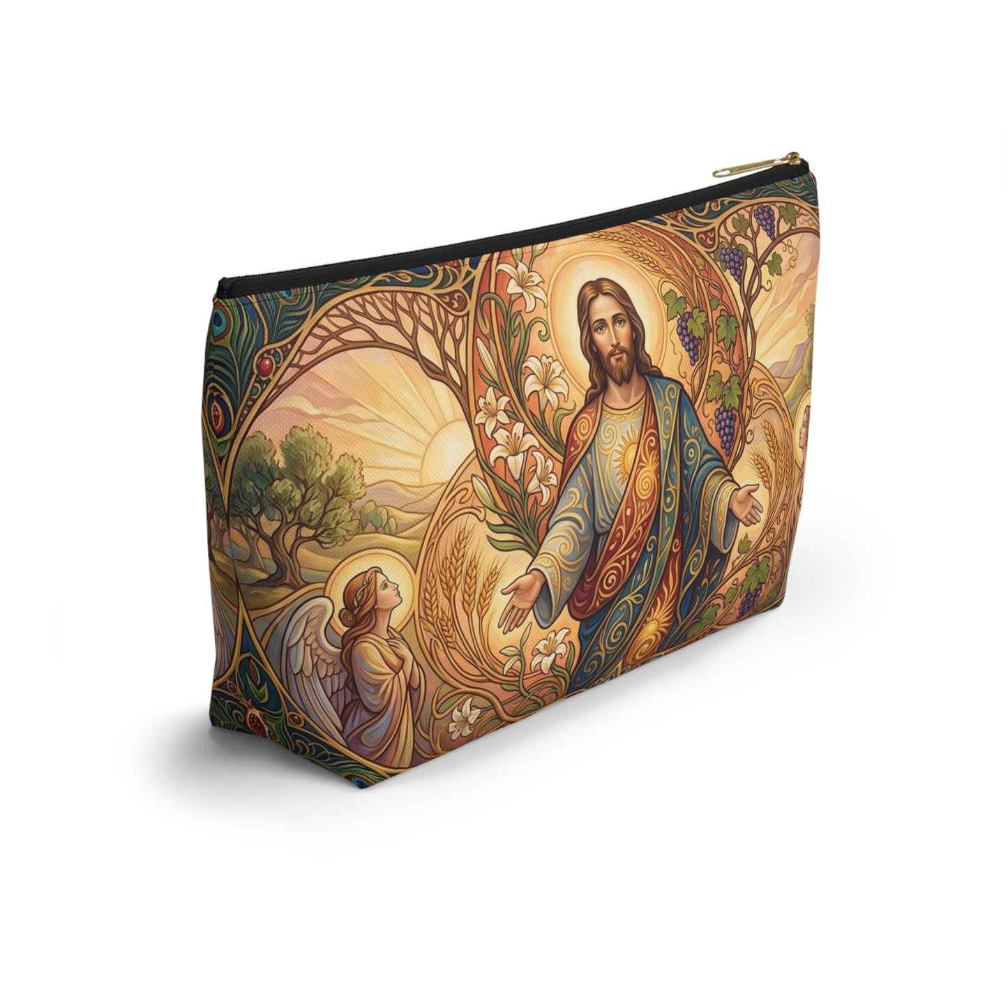 “New Mercies Every Morning - Golden Dawn of Hope” - Accessory Pouch