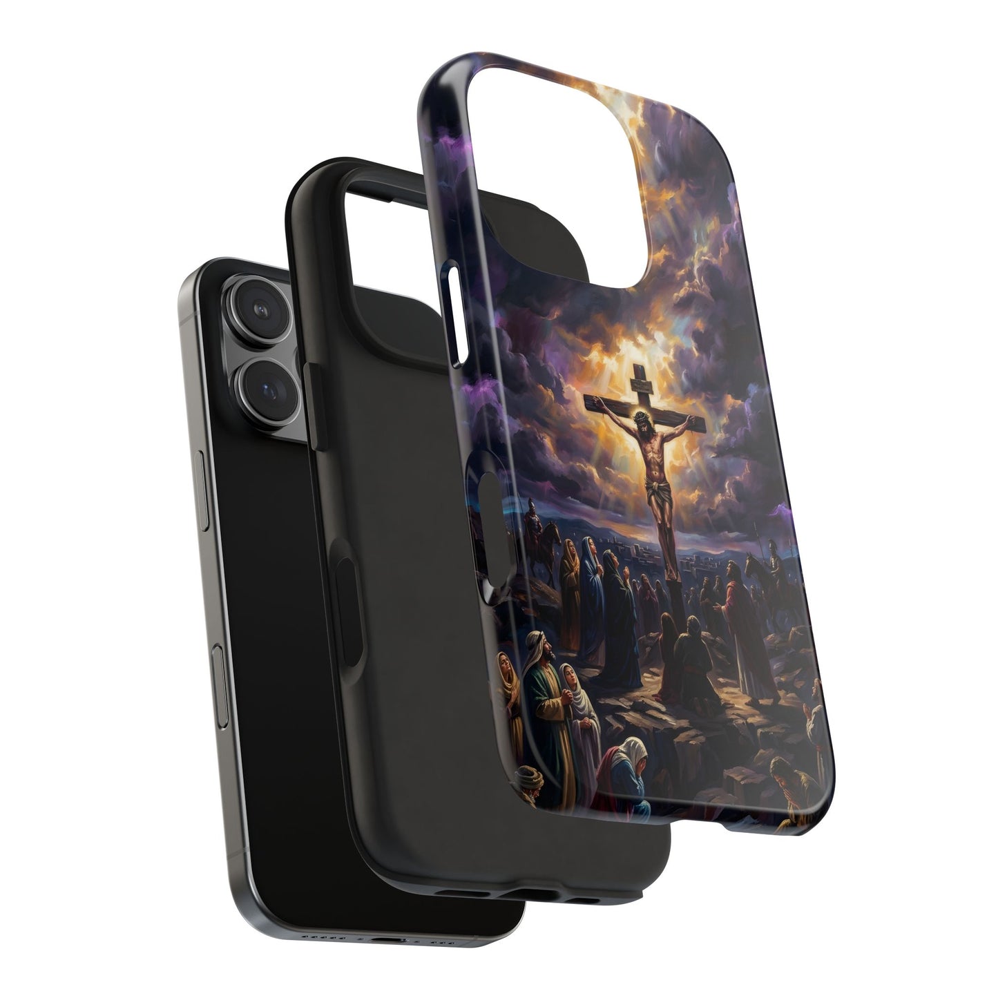 “It Is Finished - The Crucifixion at Calvary” - Phone Case
