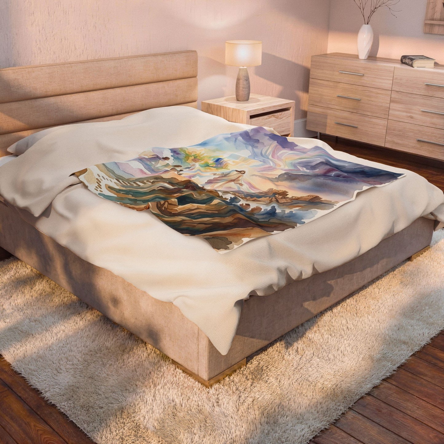 “Pride's Downfall - Obadiah's Prophecy” - Plush Blanket