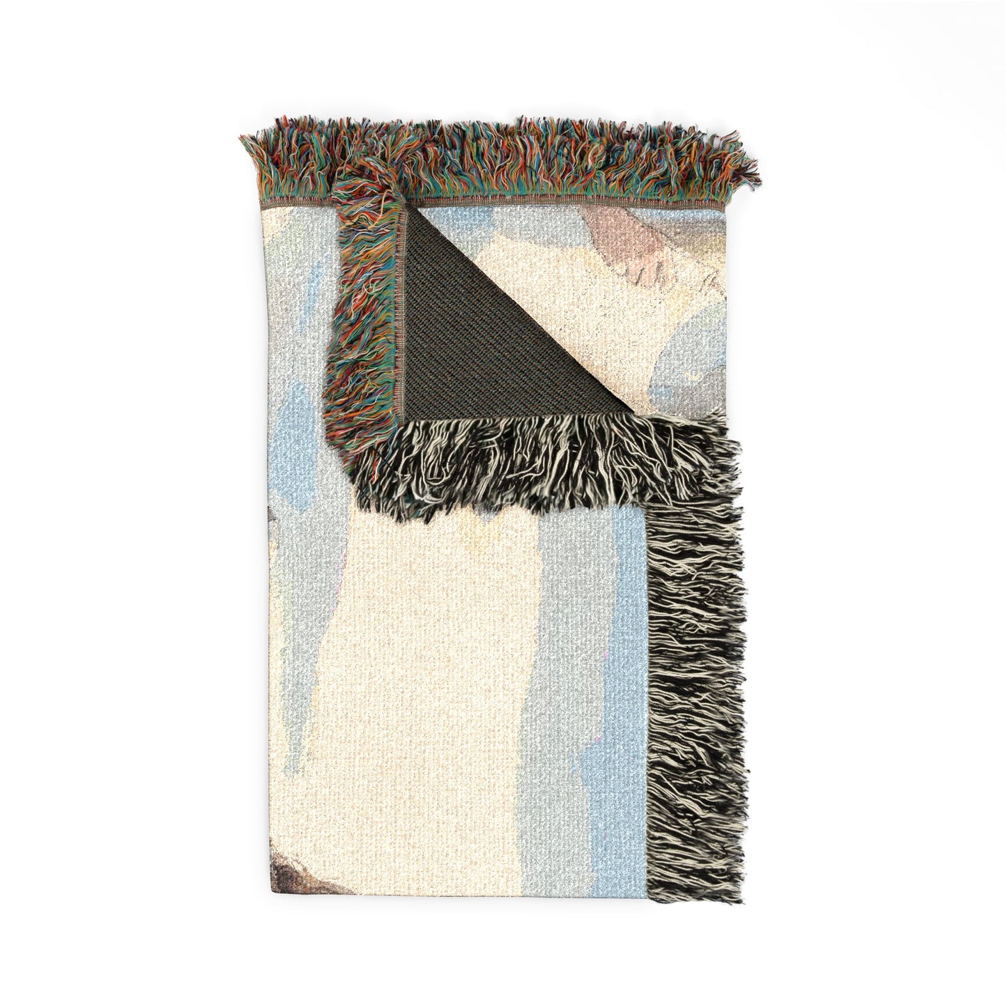 Isaiah prophesying the suffering servant - Woven Blanket