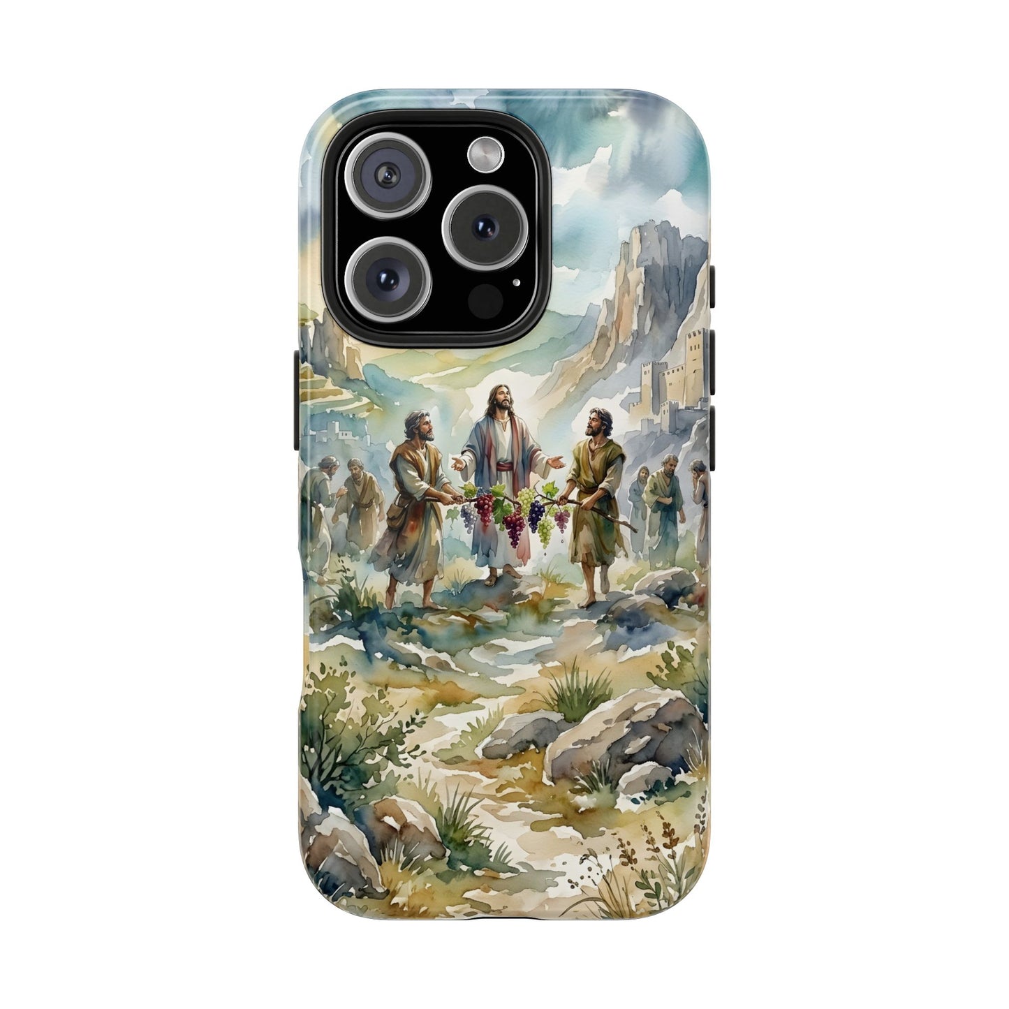 “Promised Land - The Spies Return from Canaan” - Phone Case