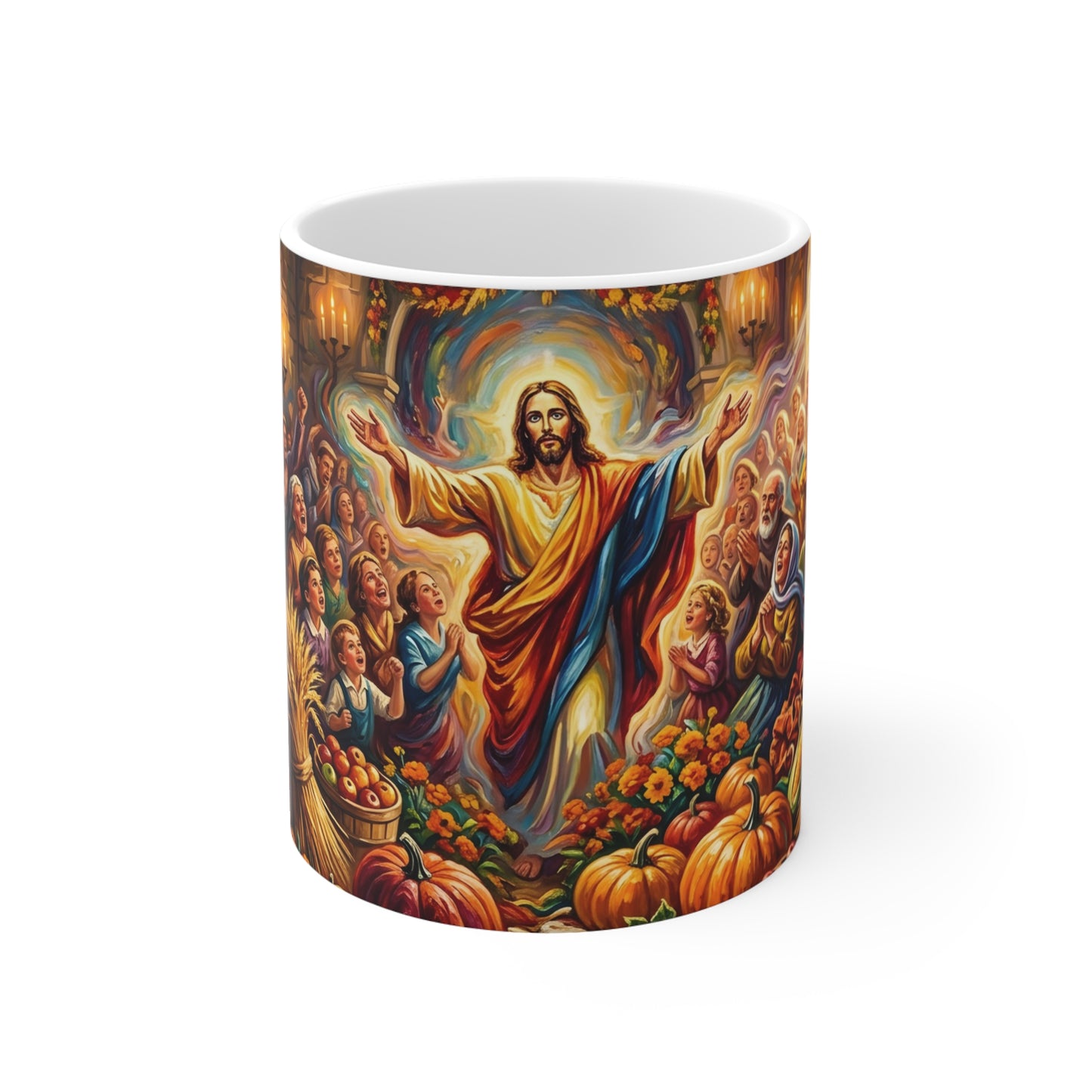 “Bountiful Blessings - A Harvest of Thanksgiving” - Coffee Mug