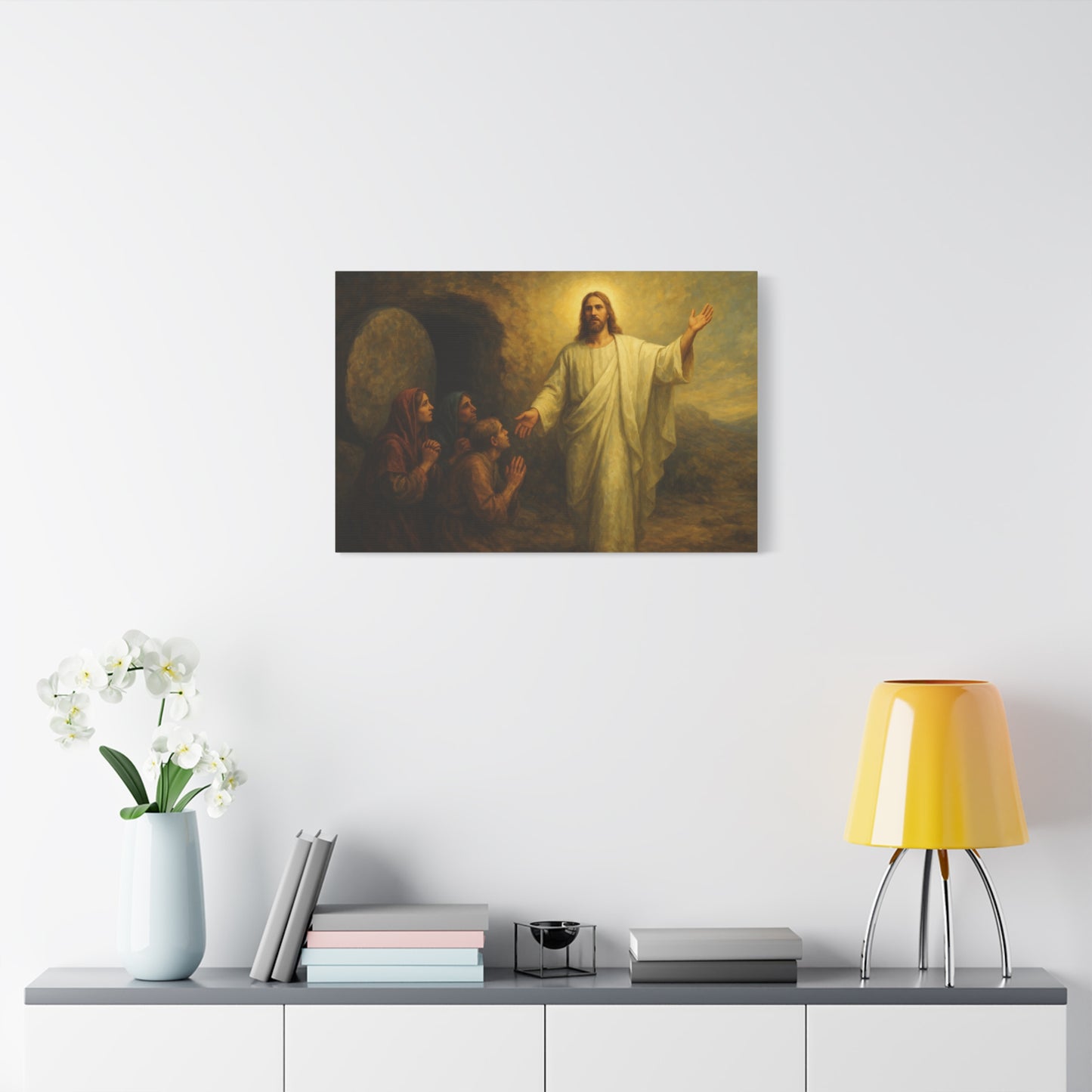 “Jesus Rose from the Dead – Luke 24:5–8” - Canvas Art