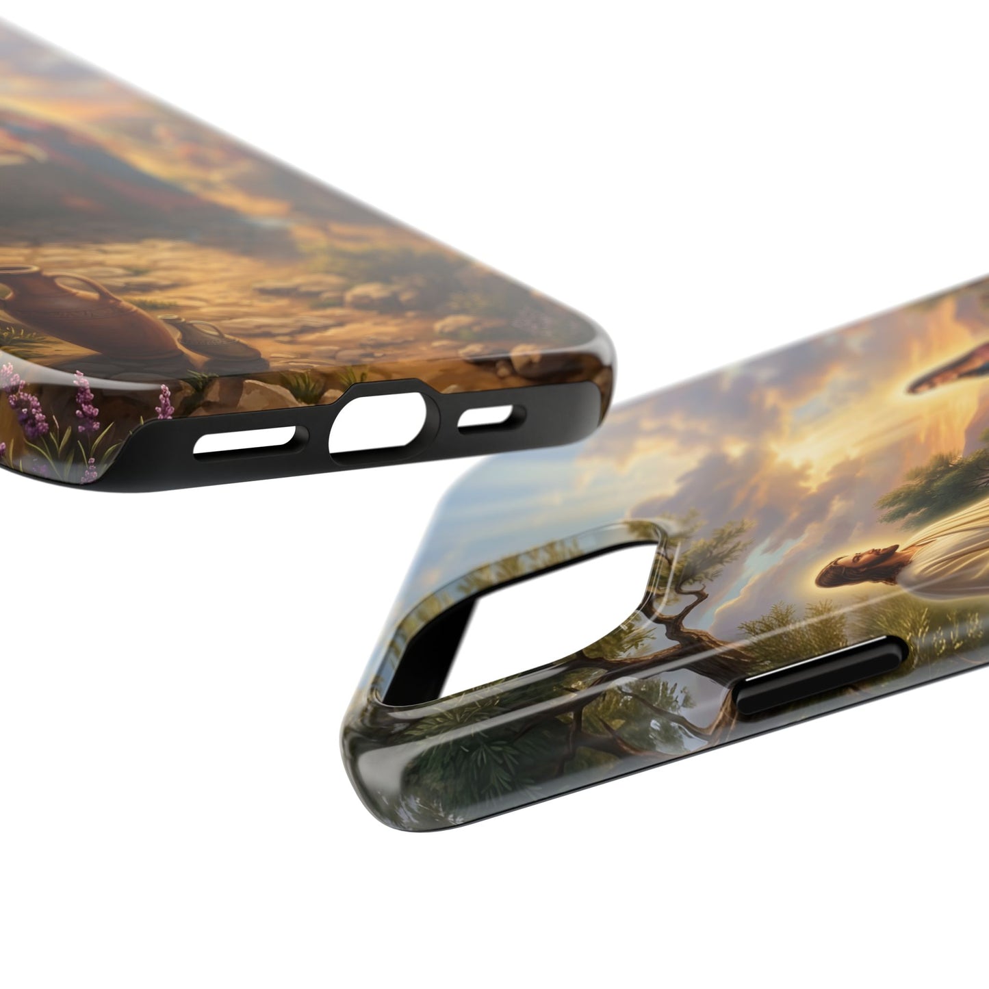“Providence Unveiled - Rebekah at the Well” - Phone Case