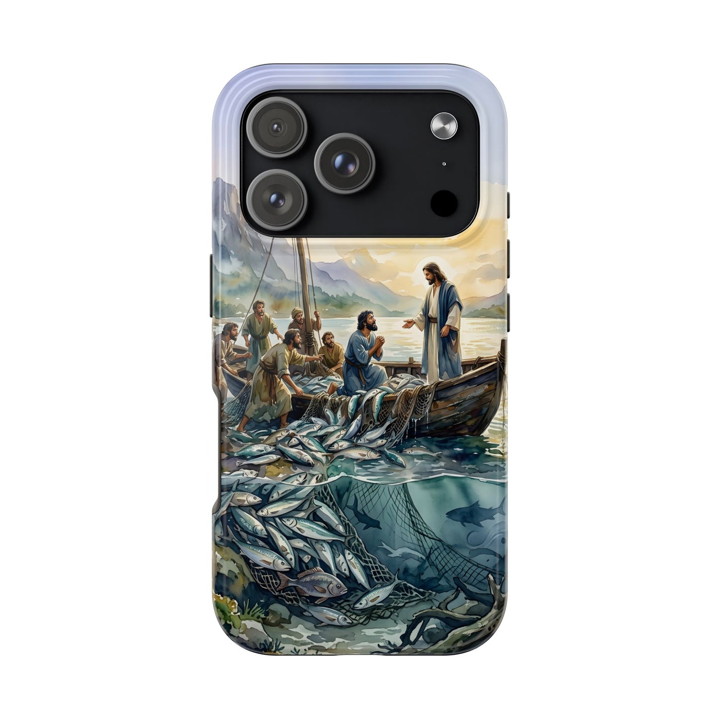 “Cast Your Nets - The Miraculous Catch” - Phone Case
