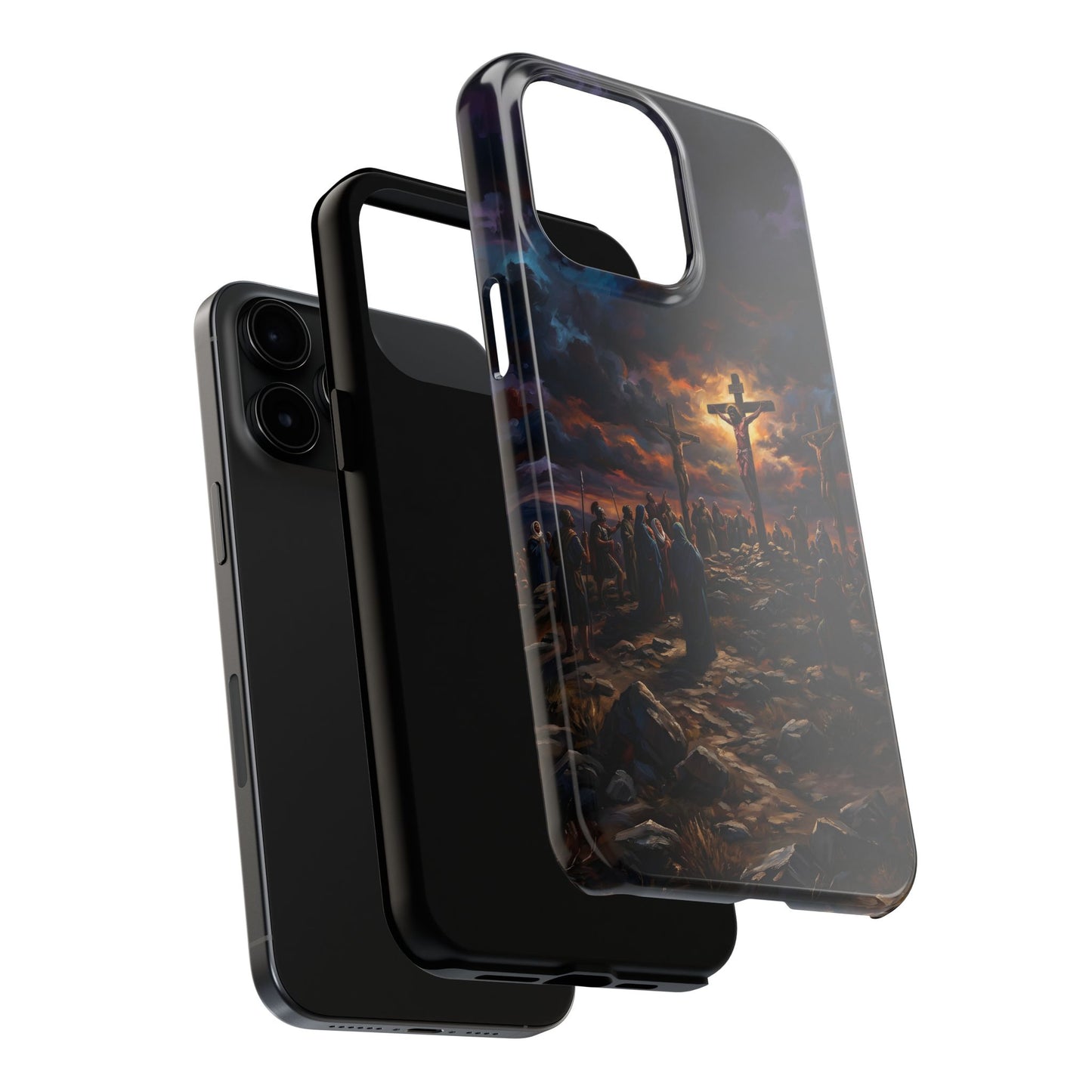“It Is Finished - The Crucifixion at Calvary” - Phone Case