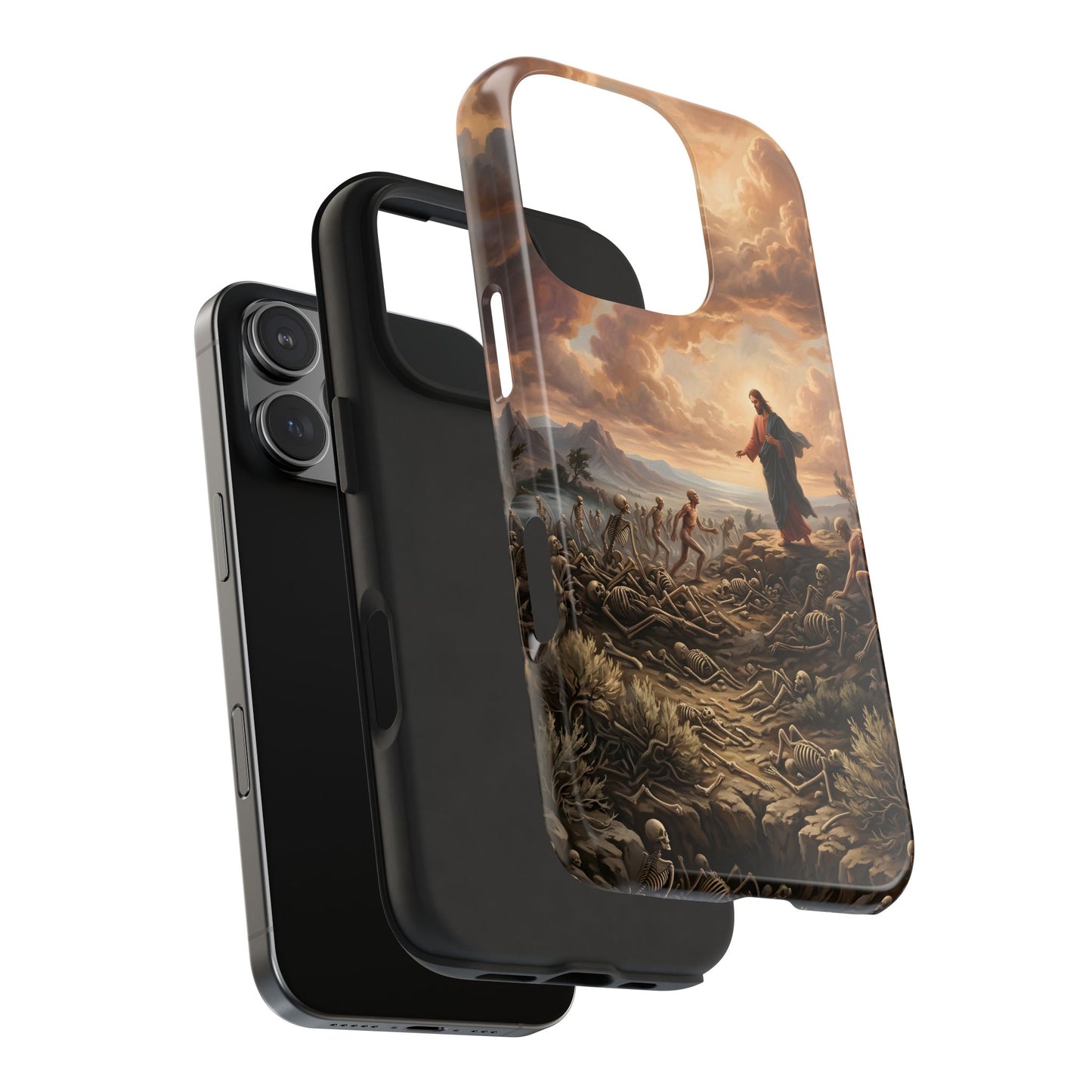 “Valley of Dry Bones - Ezekiel 37 Resurrection” - Phone Case