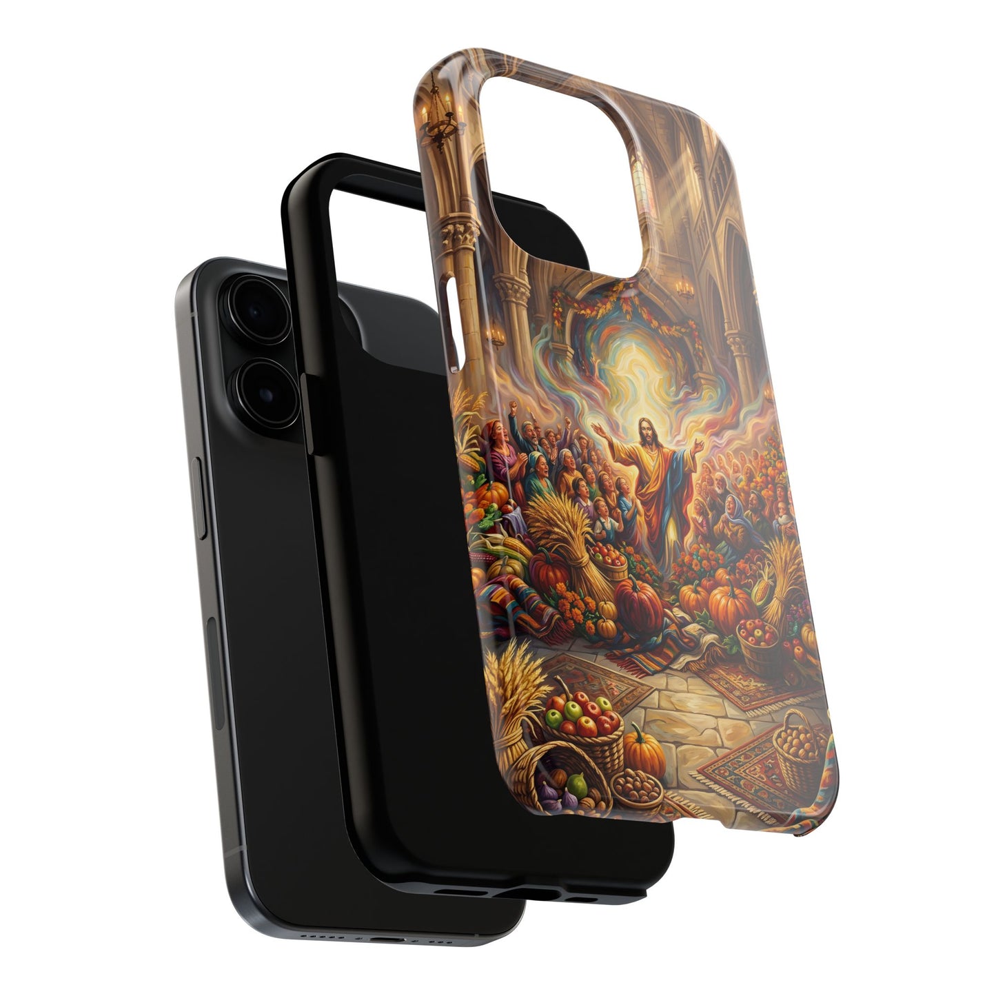 “Bountiful Blessings - A Harvest of Thanksgiving” - Phone Case