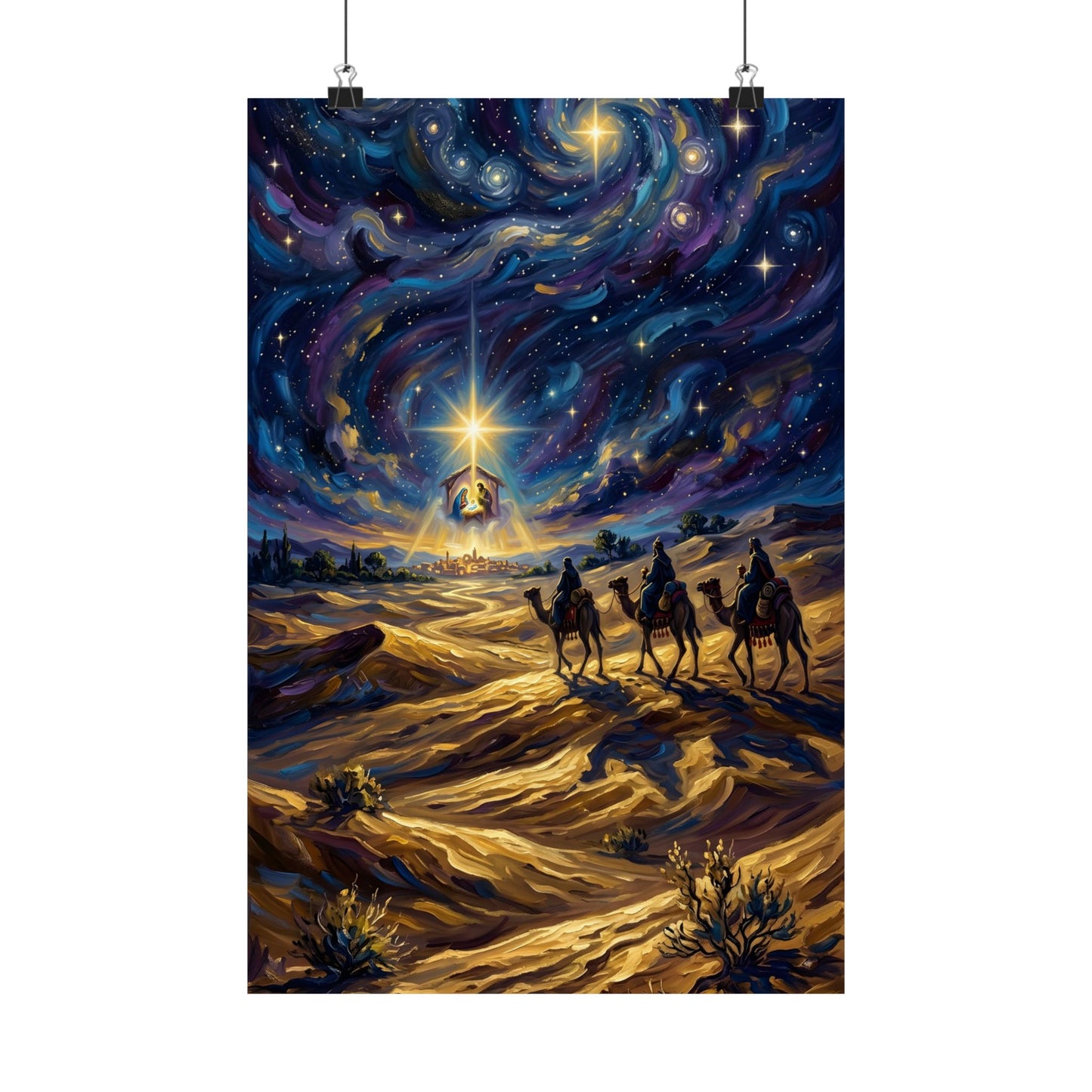 “Journey to Bethlehem - Wise Men Follow the Star” - Poster