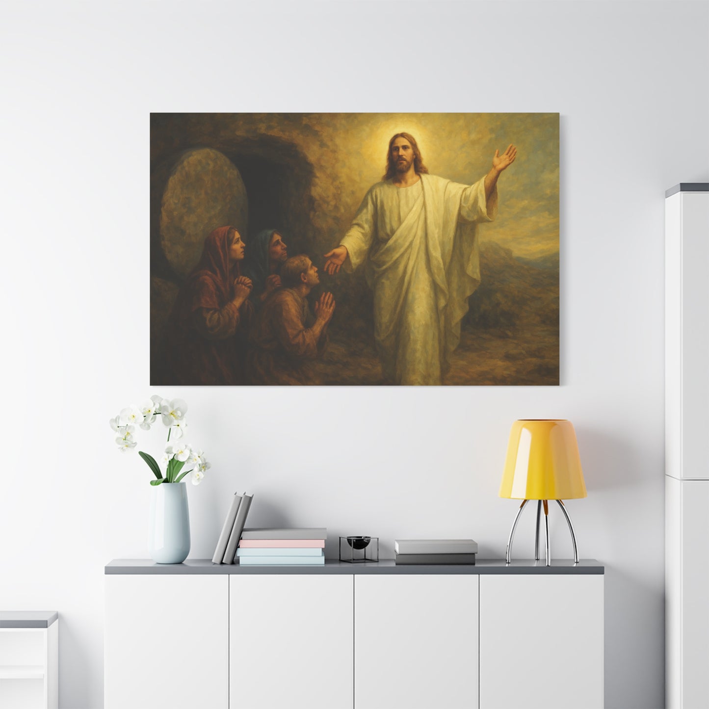 “Jesus Rose from the Dead – Luke 24:5–8” - Canvas Art