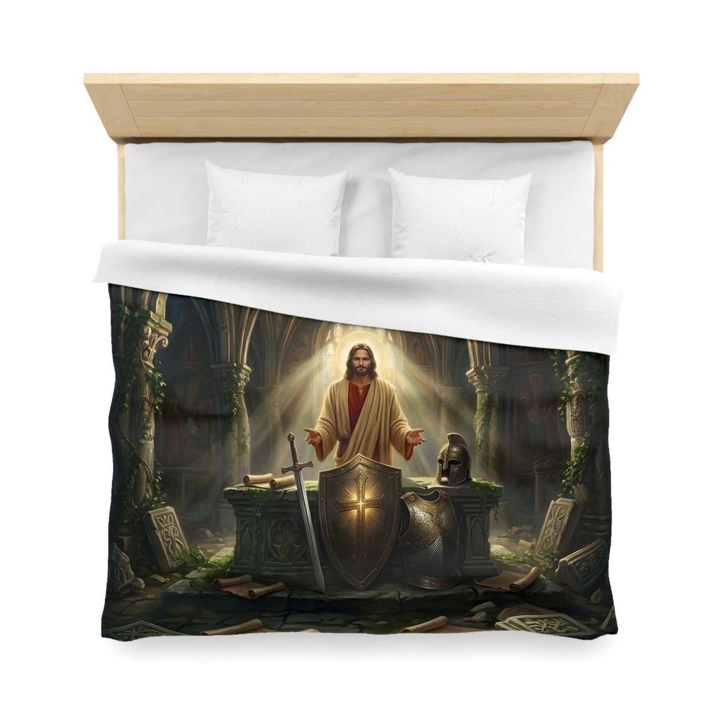 “Stand Firm - The Armor of God” - Duvet Cover