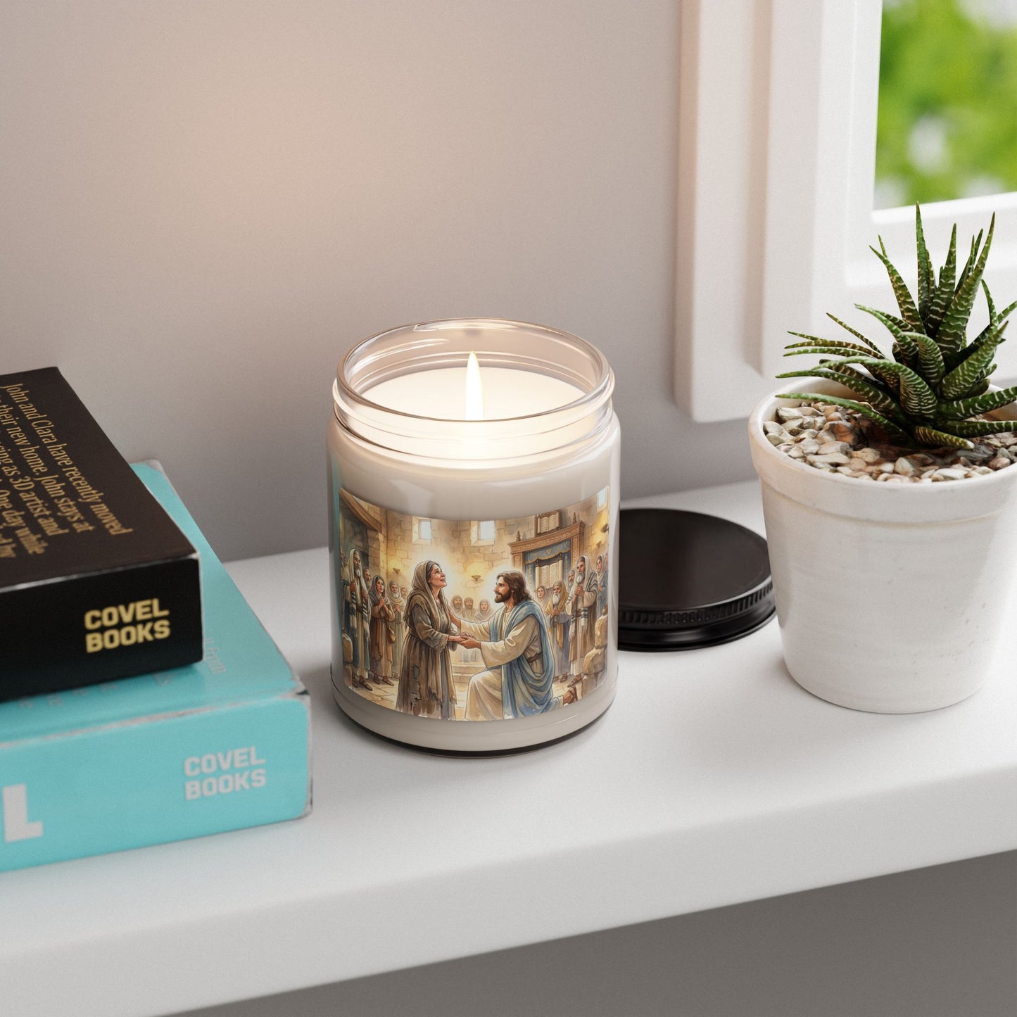 “Released - Jesus Heals the Bent Woman” - Scented Candle