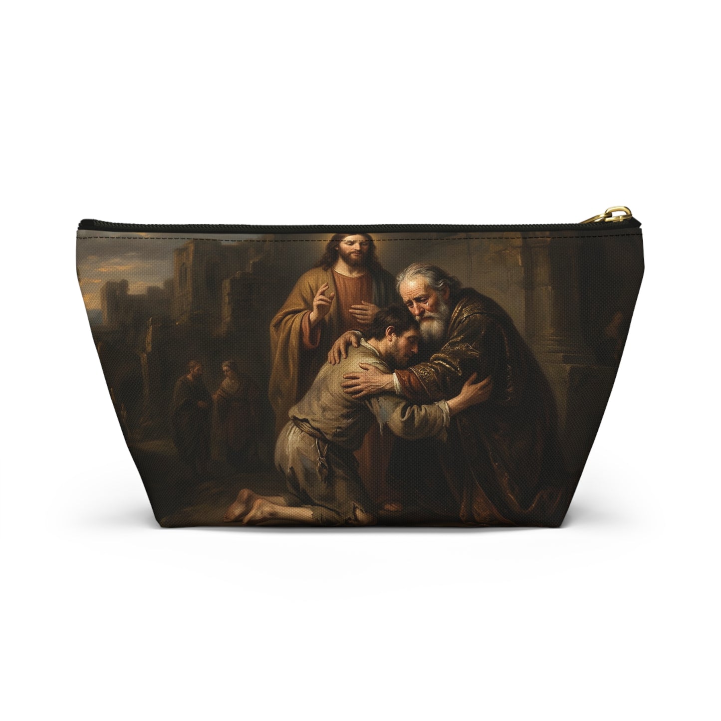 The prodigal son running toward his father - Accessory Pouch