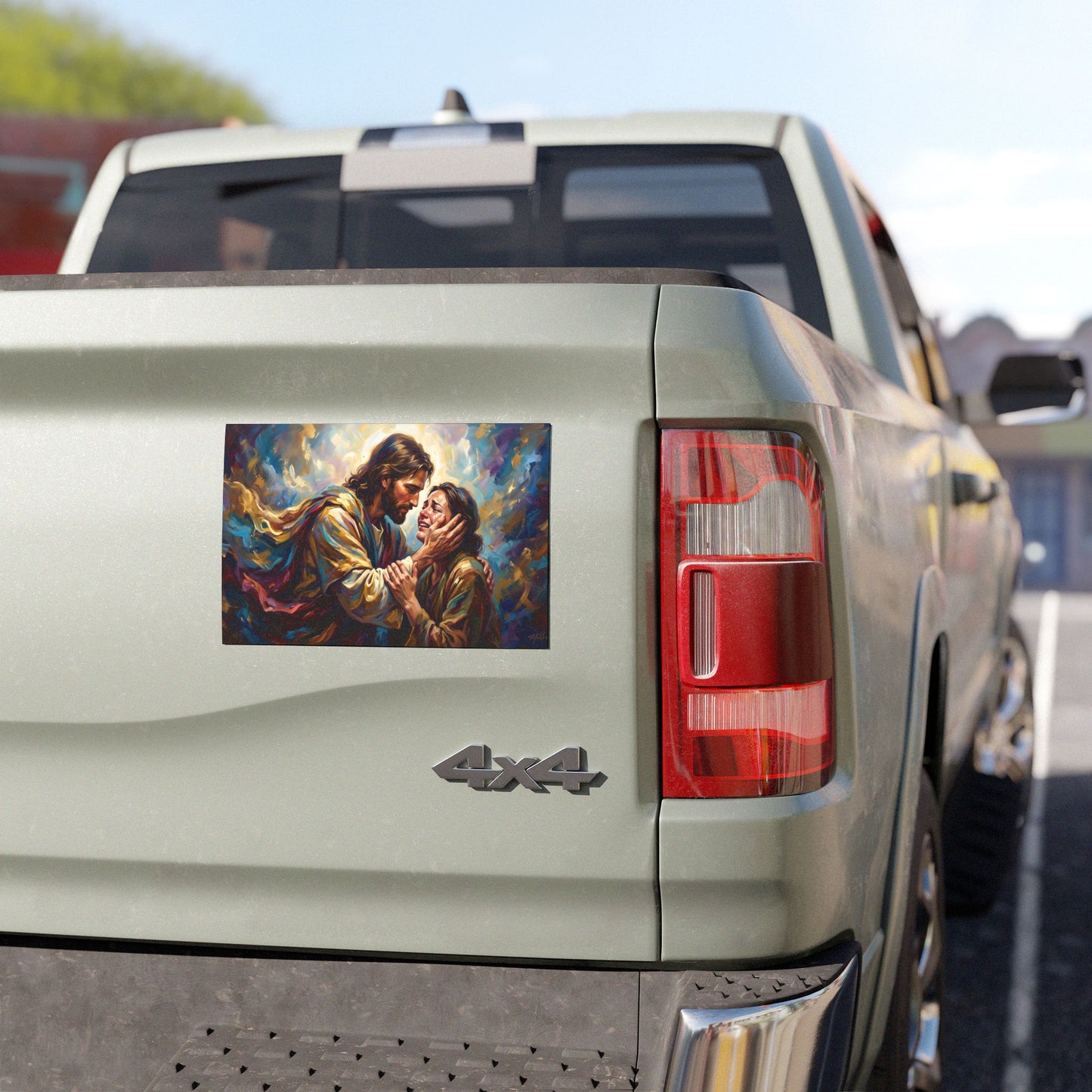 “No More Tears - God's Eternal Comfort” - Car Magnet