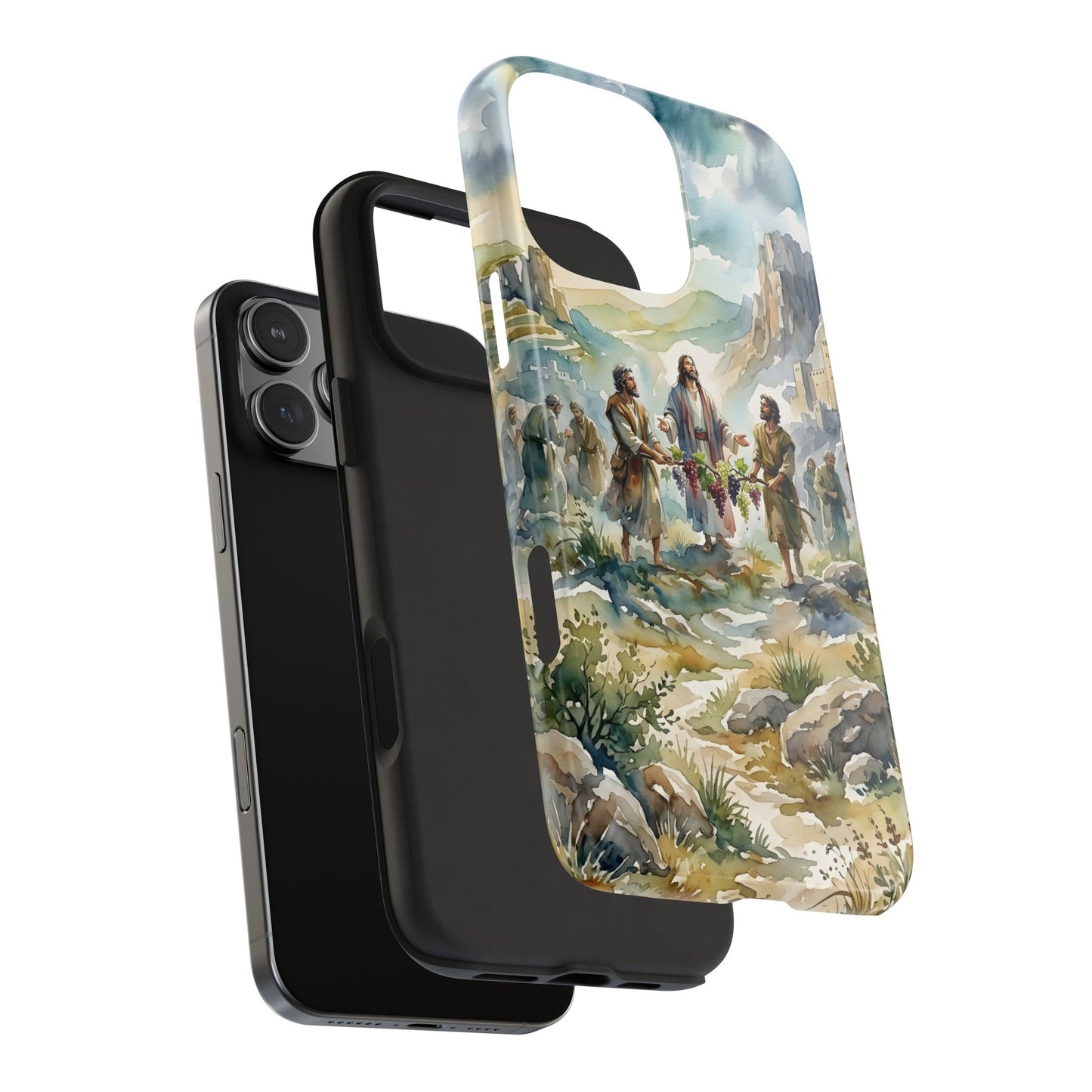 “Promised Land - The Spies Return from Canaan” - Phone Case