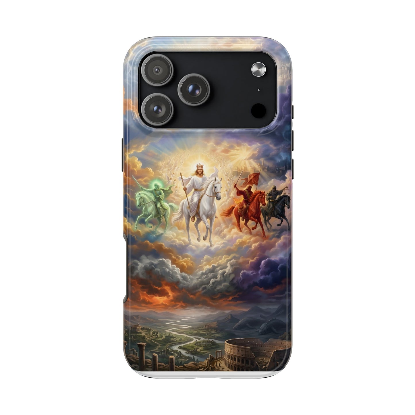 “Behold, A Pale Horse - The Four Horsemen” - Phone Case