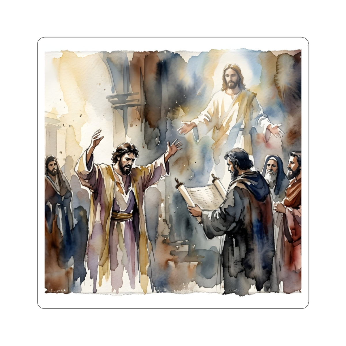 “Hearts Unveiled - Josiah's Repentance” - Sticker
