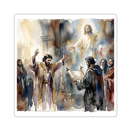 “Hearts Unveiled - Josiah's Repentance” - Sticker