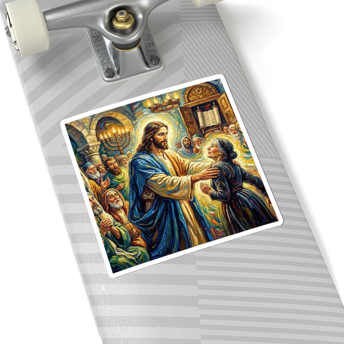 “He Is Loosed - Freedom from 18 Years of Suffering” - Sticker