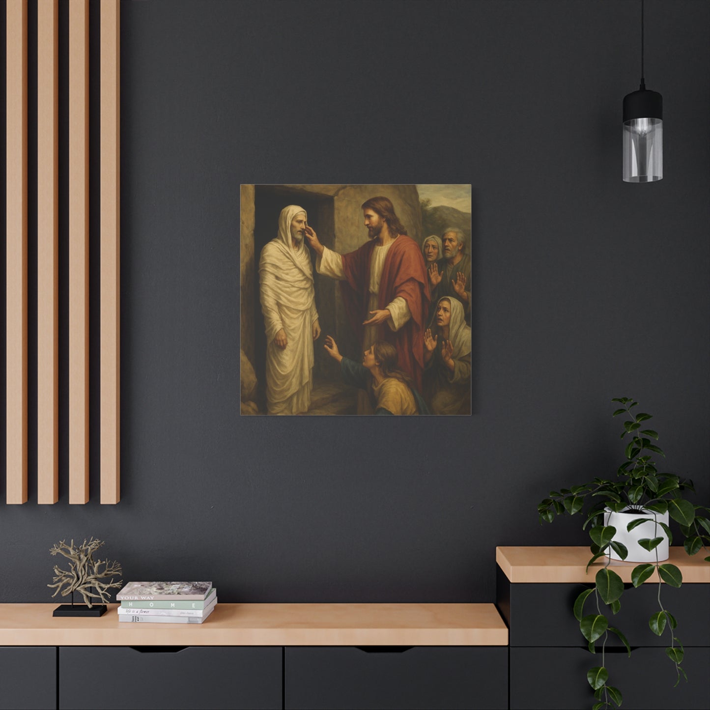 “Jesus Raises Lazarus from the Dead – John 11:1–46” - Canvas Art