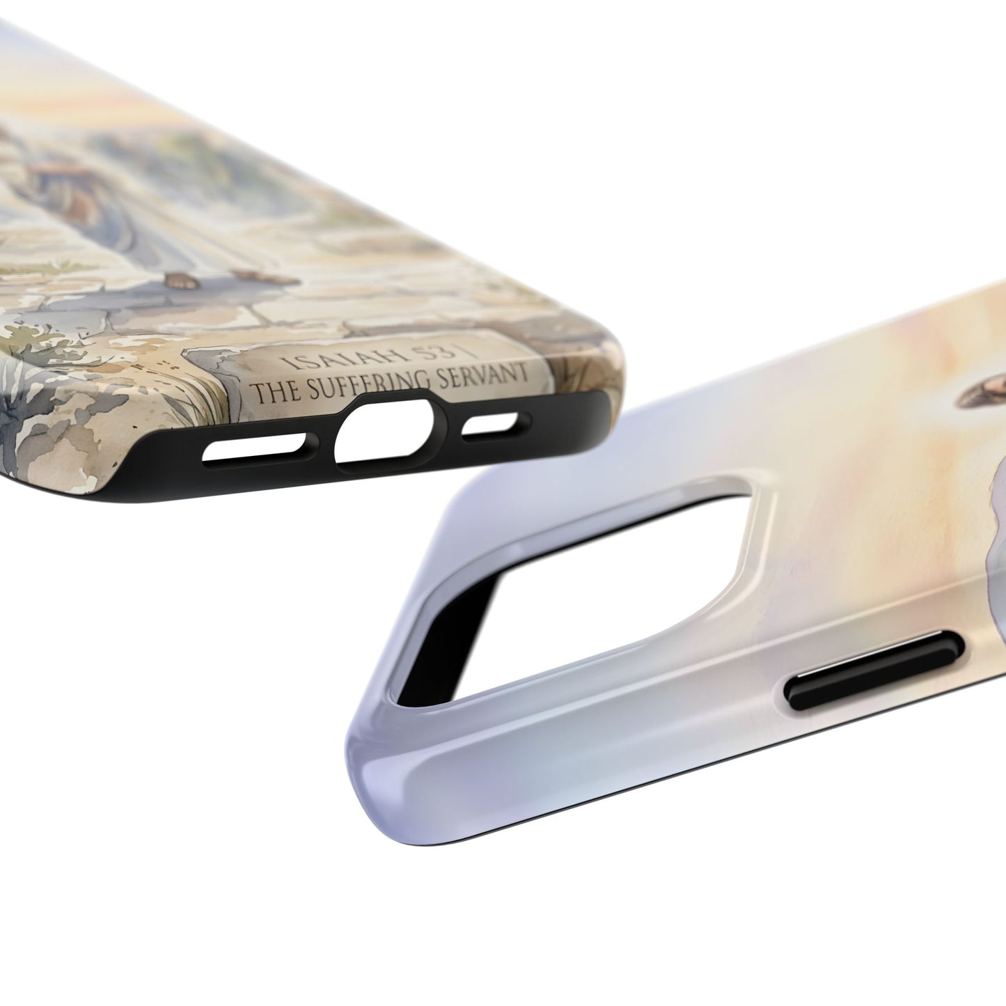 Isaiah prophesying the suffering servant - Phone Case