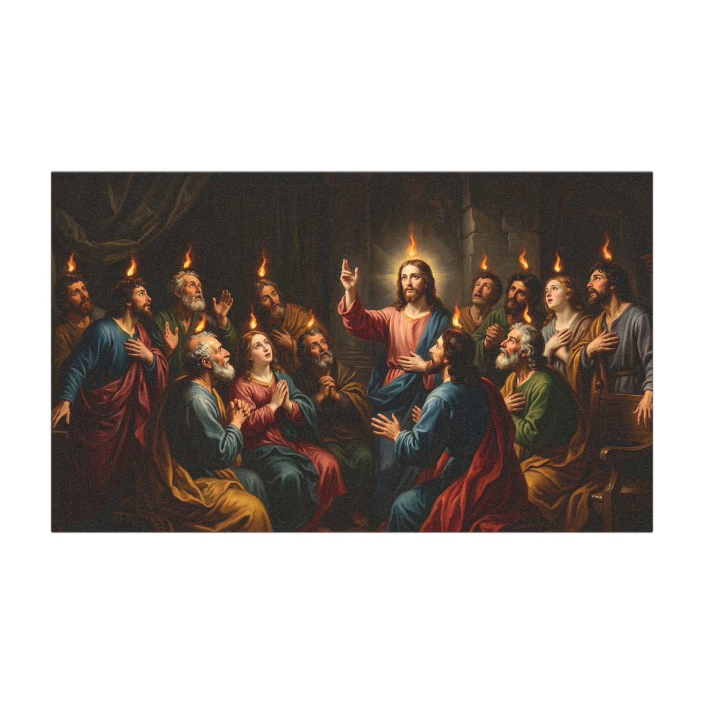 “Tongues of Fire - The Pentecost Outpouring” - Car Magnet