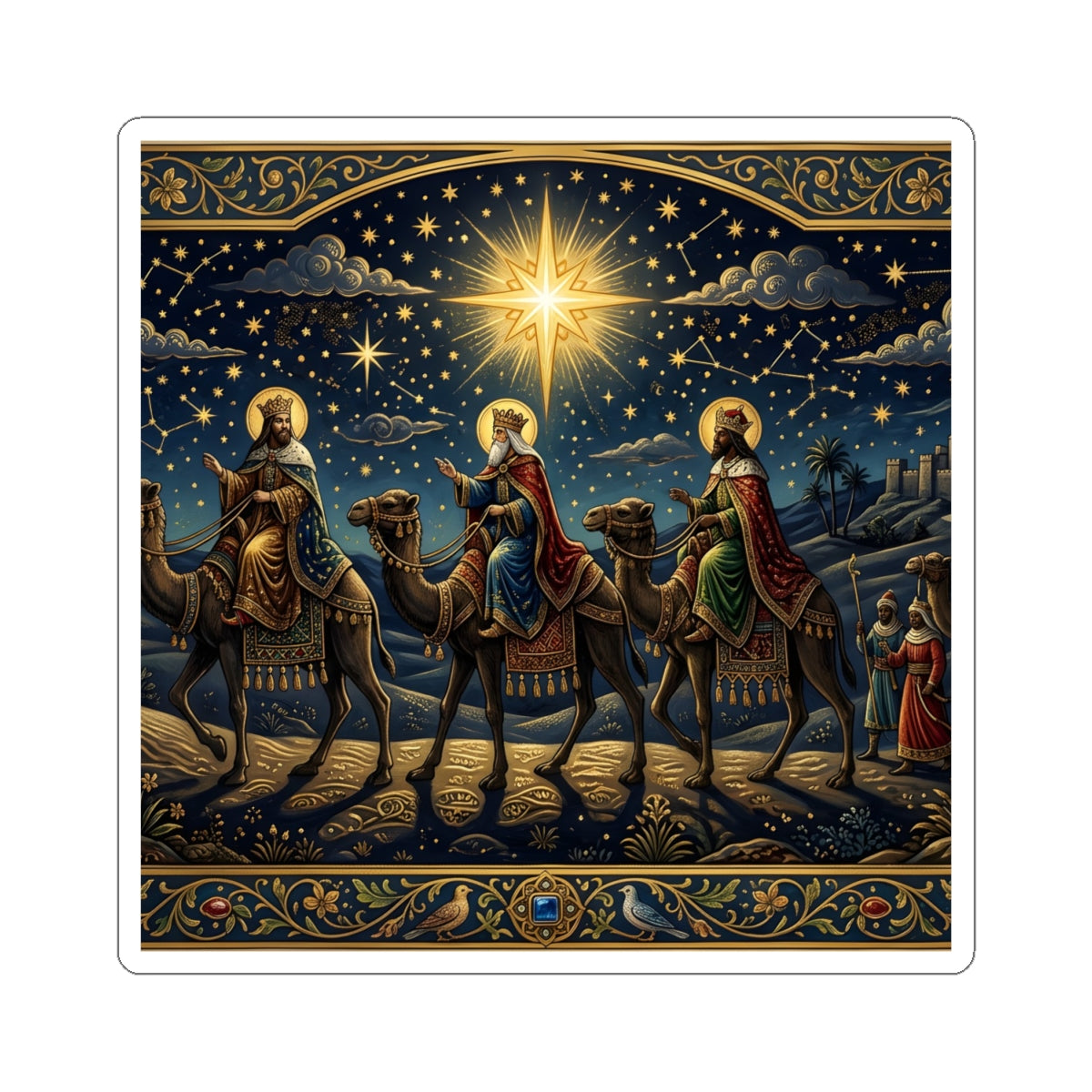 “Star of Wonder - Journey of the Magi” - Sticker