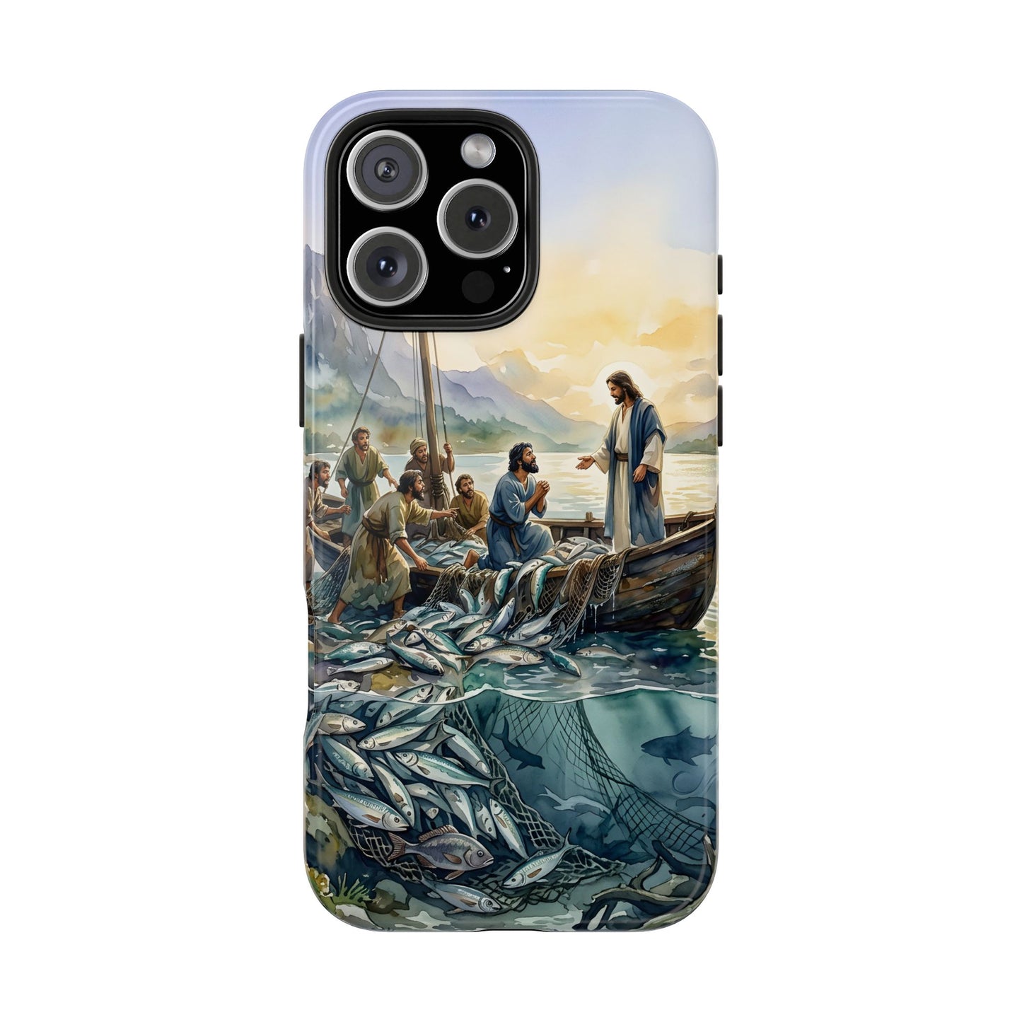 “Cast Your Nets - The Miraculous Catch” - Phone Case