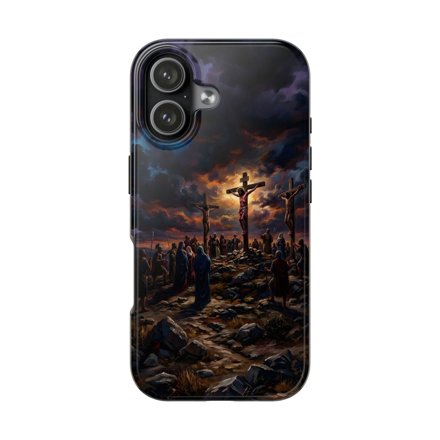 “It Is Finished - The Crucifixion at Calvary” - Phone Case
