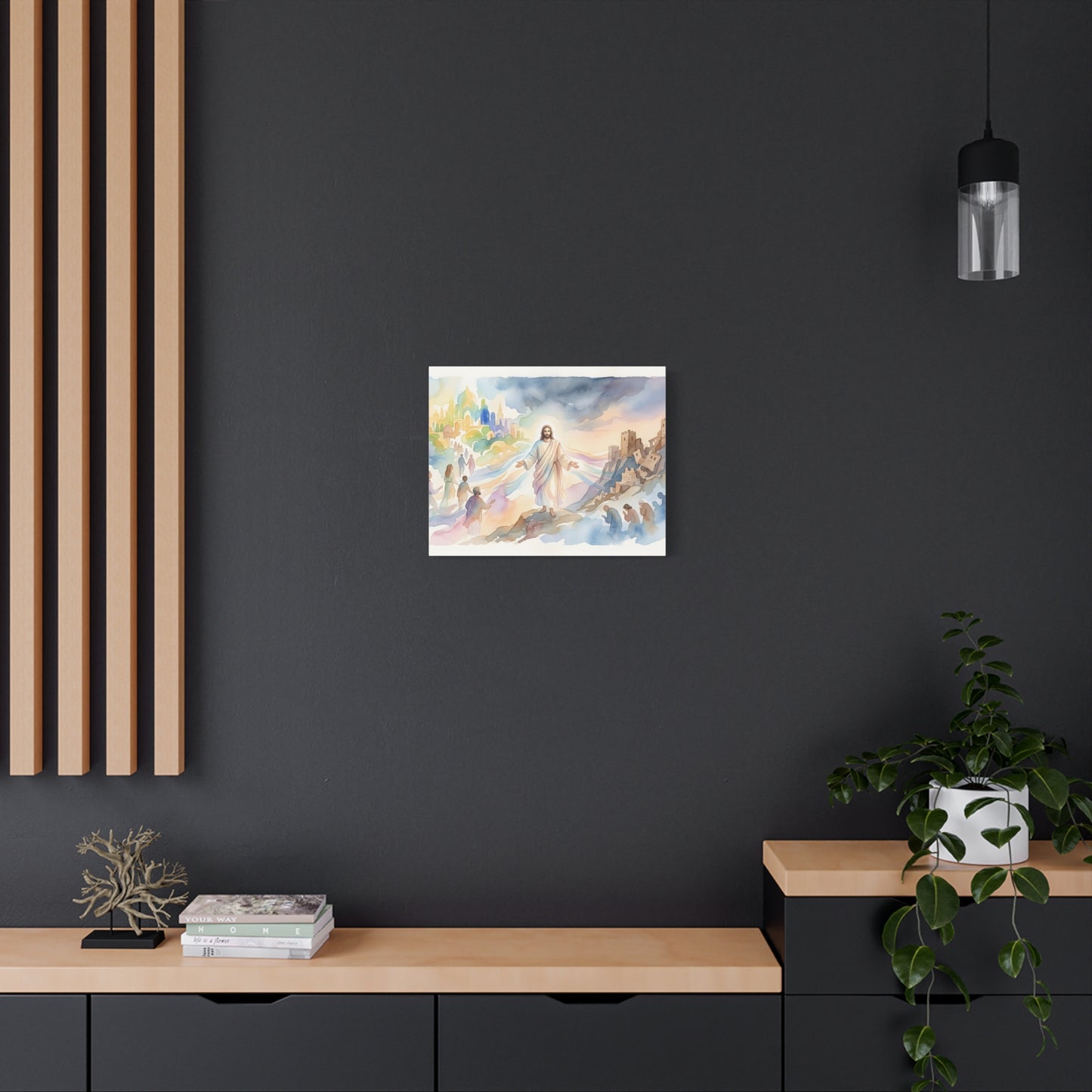 “Pride's Downfall - Obadiah's Prophecy” - Canvas Art