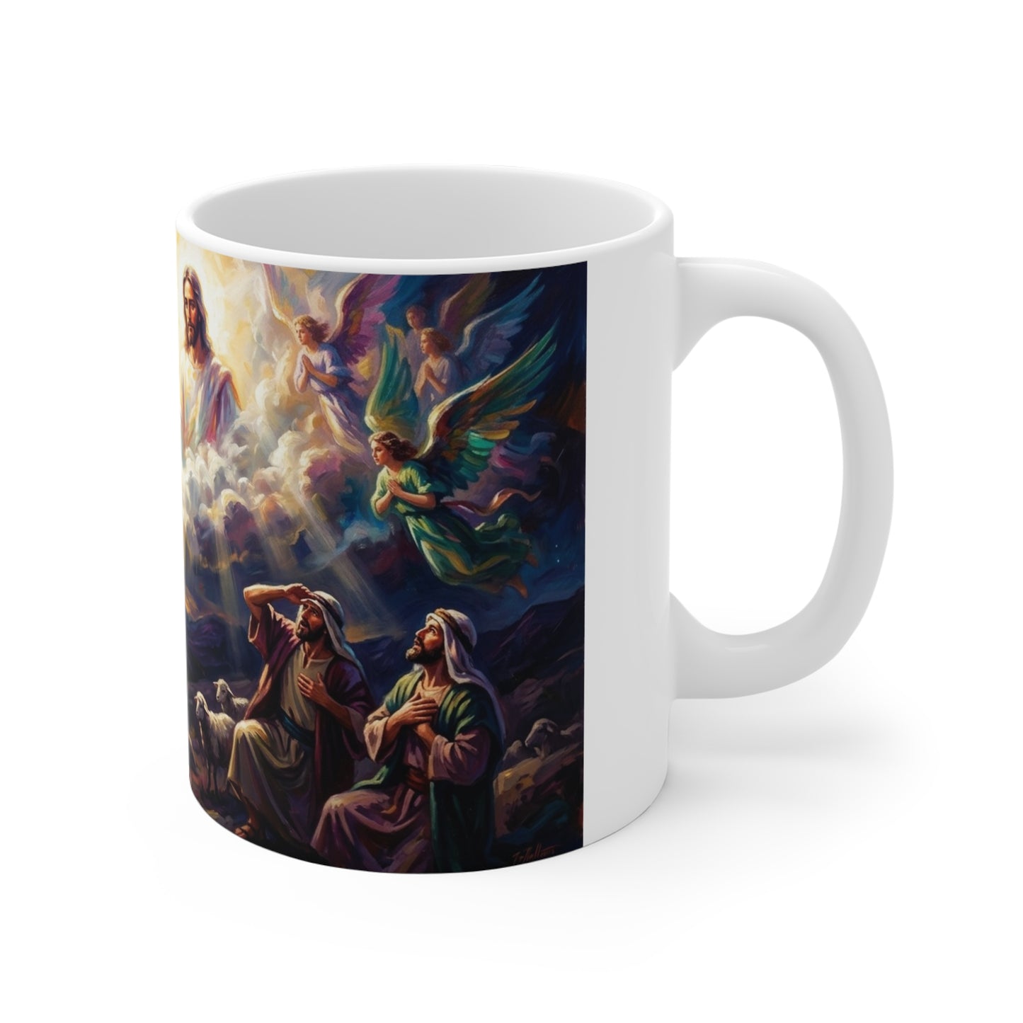 “Hark the Herald - Angels Announce the Savior” - Coffee Mug