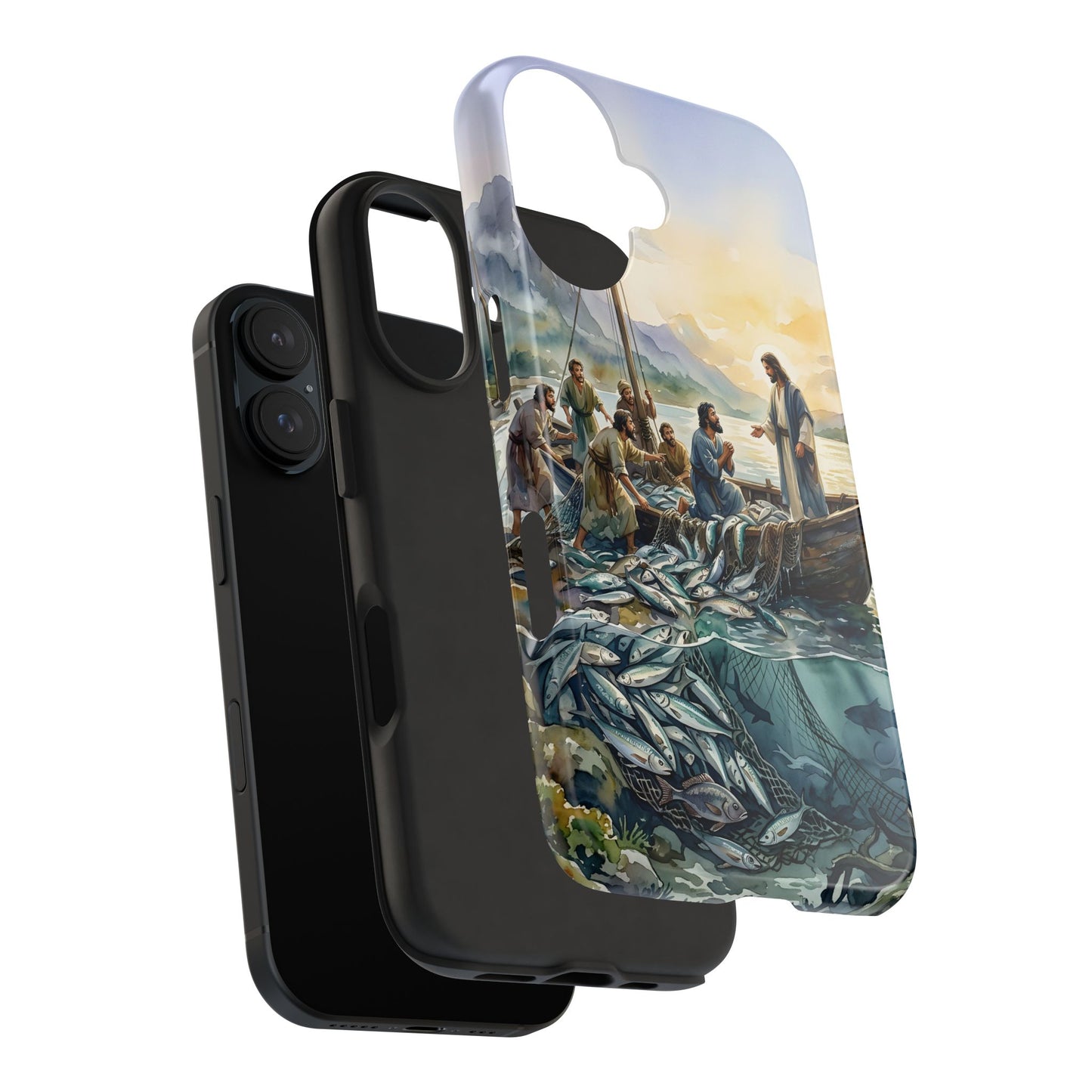 “Cast Your Nets - The Miraculous Catch” - Phone Case